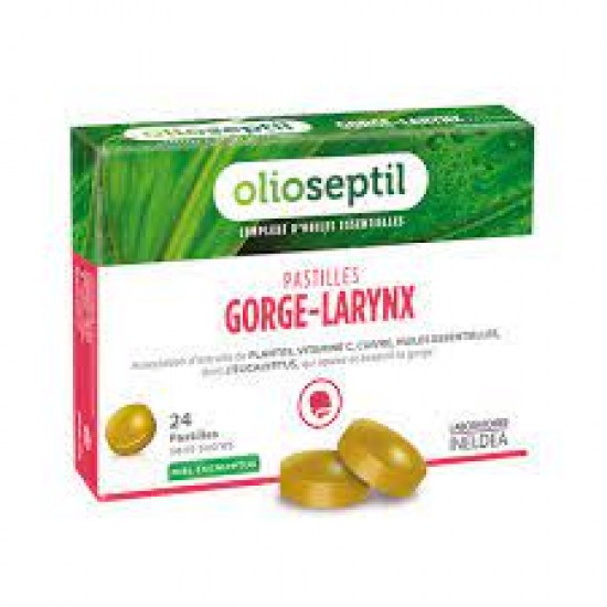 Olioseptil pastile za grlo-limun 24kom