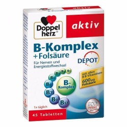 Doppelherz aktiv B – Kompleks + Folna kiselina
