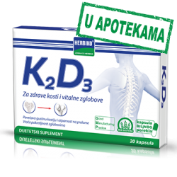 Herbiko K2D3 20kapsula