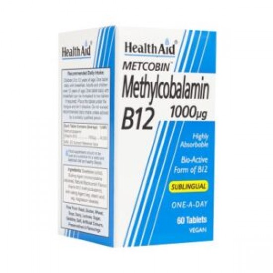 Vitamin B12 1000ug pr 50tbl