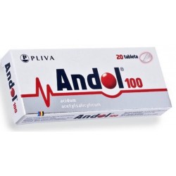 Andol tbl. 20x100 mg