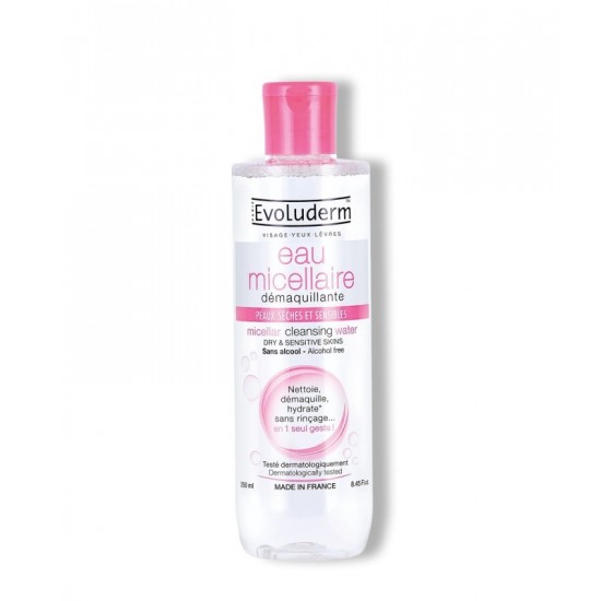 EVOLUDERM - Micelarna voda za suvu/osjetljivu kožu 250ml