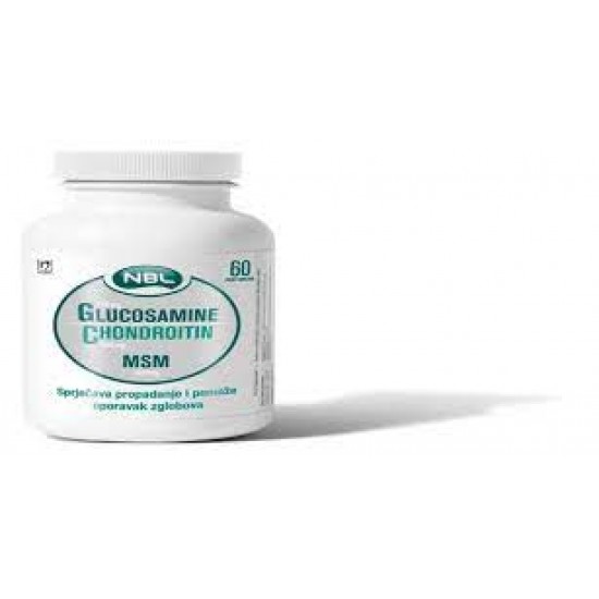 Glukosamine-chondroitin MSM tbl60