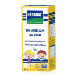 Herbiko Sirup za kasalj za djecu sa medom 125ml