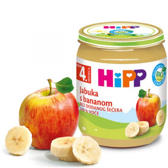Hipp Jabuka s bananom 125gr