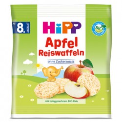Hipp Vafli od rize sa ukusom jabuke 35gr