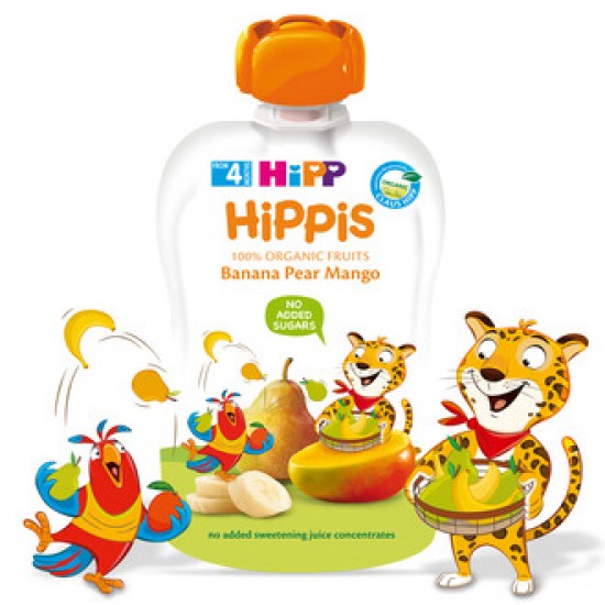 Hipp Voce u tubi Banana, kruska, mango Hipp Voce u tubi Banana, kruska, mango