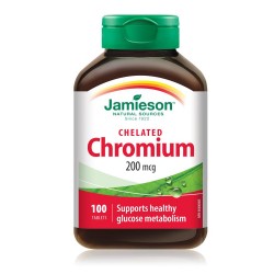 JAMIESON CHROMIUM HELIRANI 200MCG