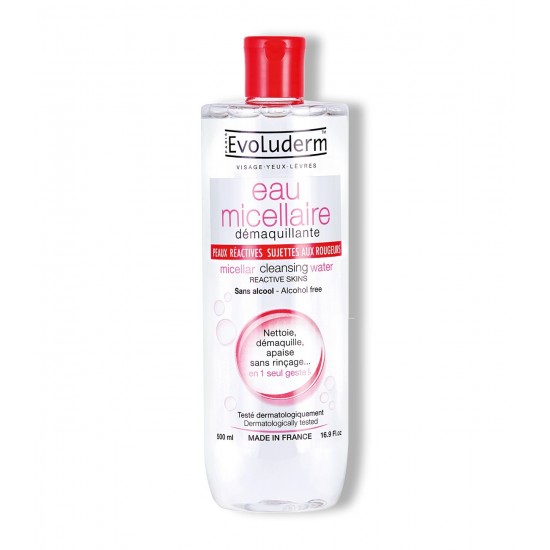 EVOLUDERM - Micelarna voda Reactivna koža 500ml