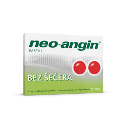 Neoangin pastile bez secera 24 komada