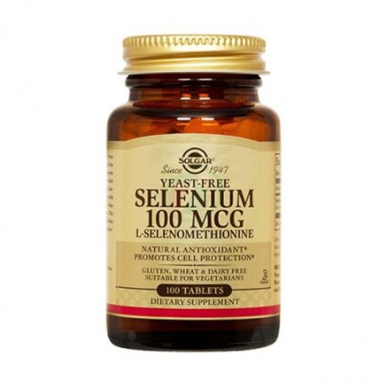 SOLGAR SELEN 100 mcg, 100 tbl
