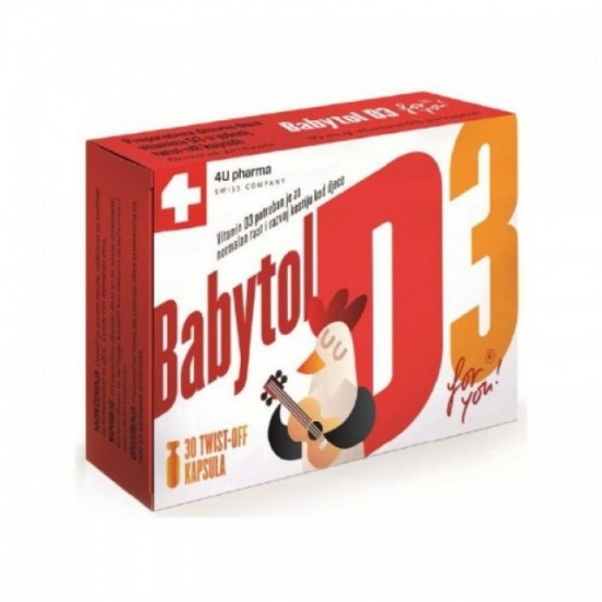 Babytol D3 30 twist-off kapsula