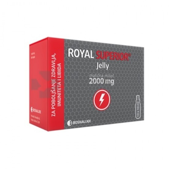 Royal superior jelly 10x10ml/2000mg,mt mlijec