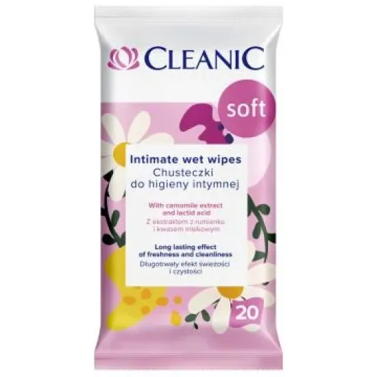 Cleanic intimne vlažne SOFT 20kom