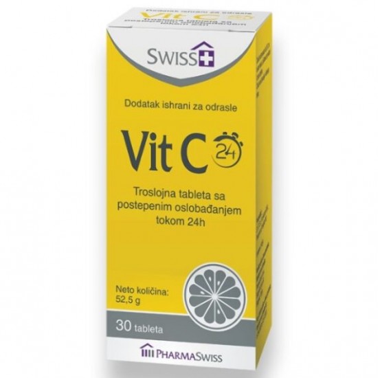 Swiss + vitamin C 24 tbl a 30