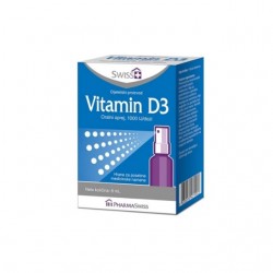 Swiss+ Vit D3 oral sprej 1000ij